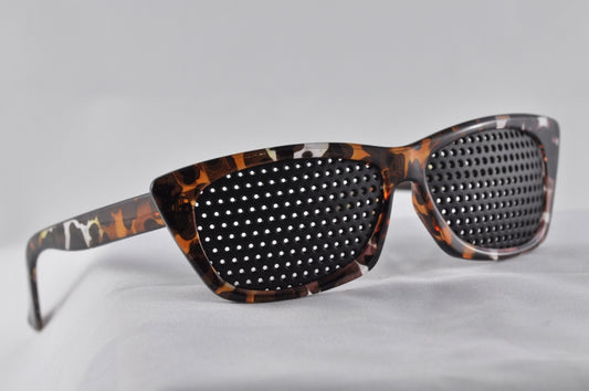 Brown Pinhole Glasses - Canada