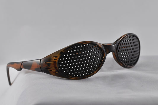 Brown Sports Pinhole Glasses - Canada